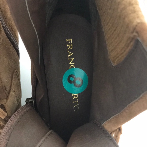 NWOT. Beautiful and comfy brown booties. - Picture 5 of 7